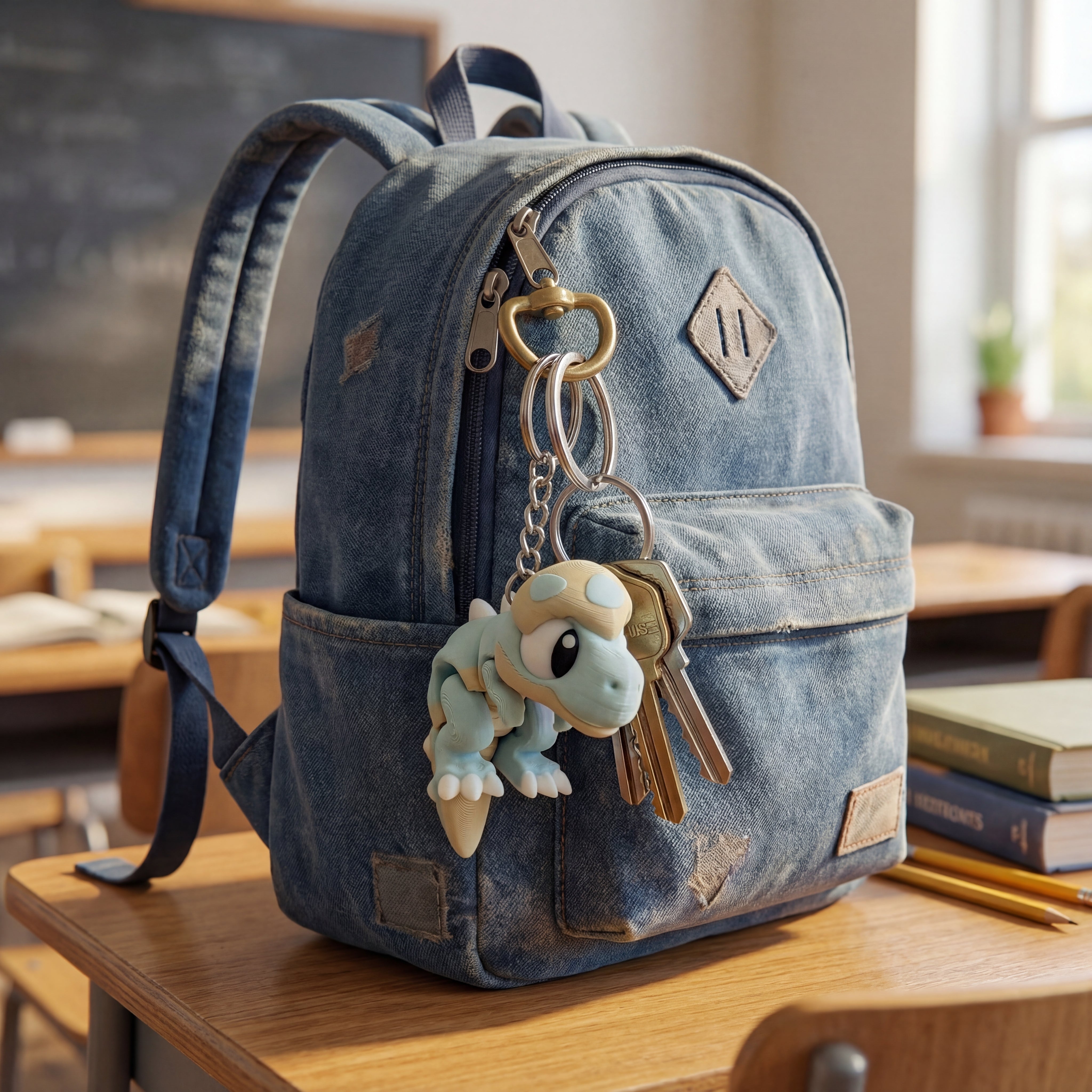 Μπρελόκ Δεινοσαυράκι – mini – εικόνα 2