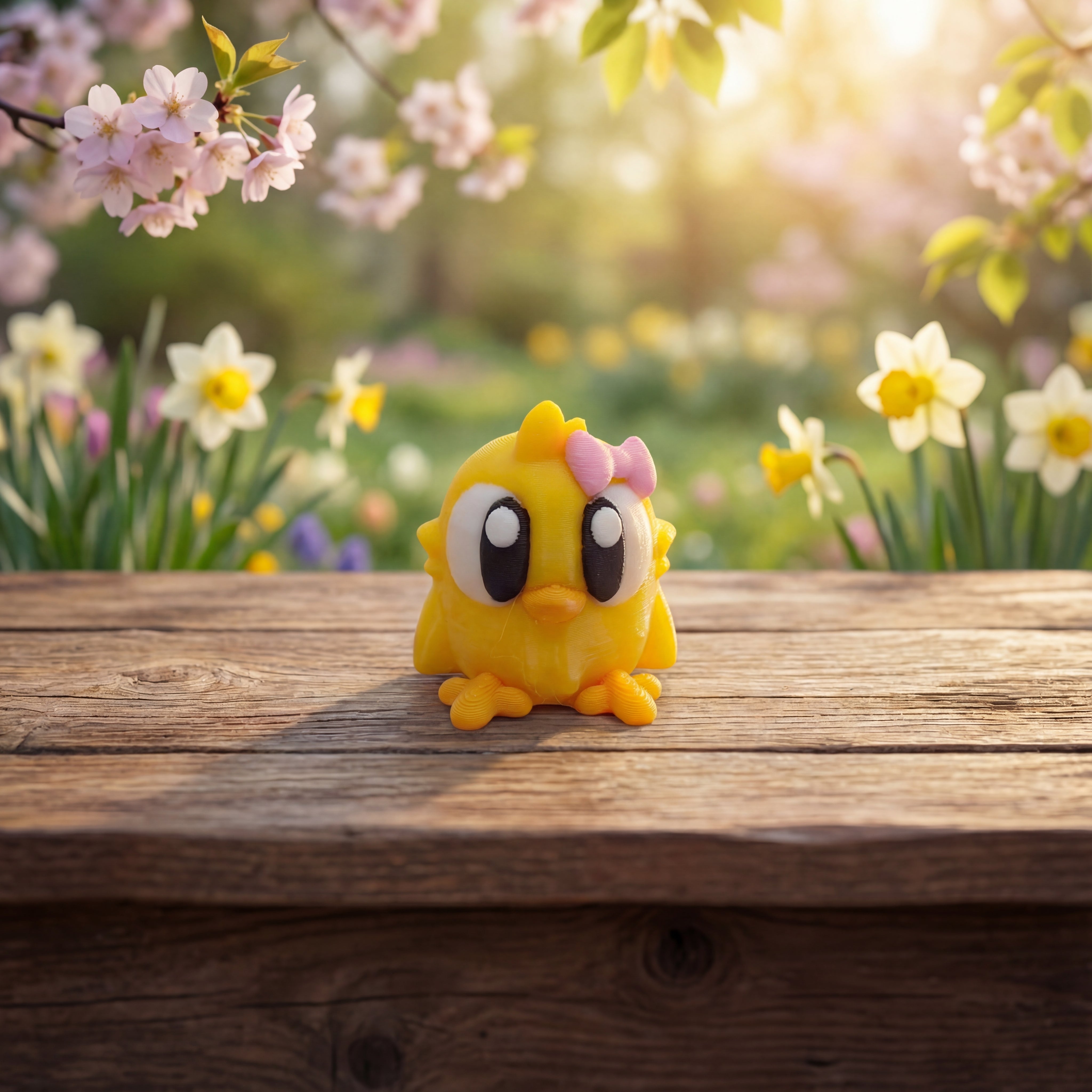 Κοτοπουλάκι με Φιογκάκι – Φιγούρα – mini – εικόνα 2