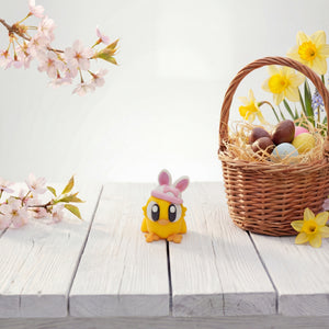 Κοτοπουλάκι με Ροζ Σκουφάκι – Φιγούρα – mini – εικόνα 2