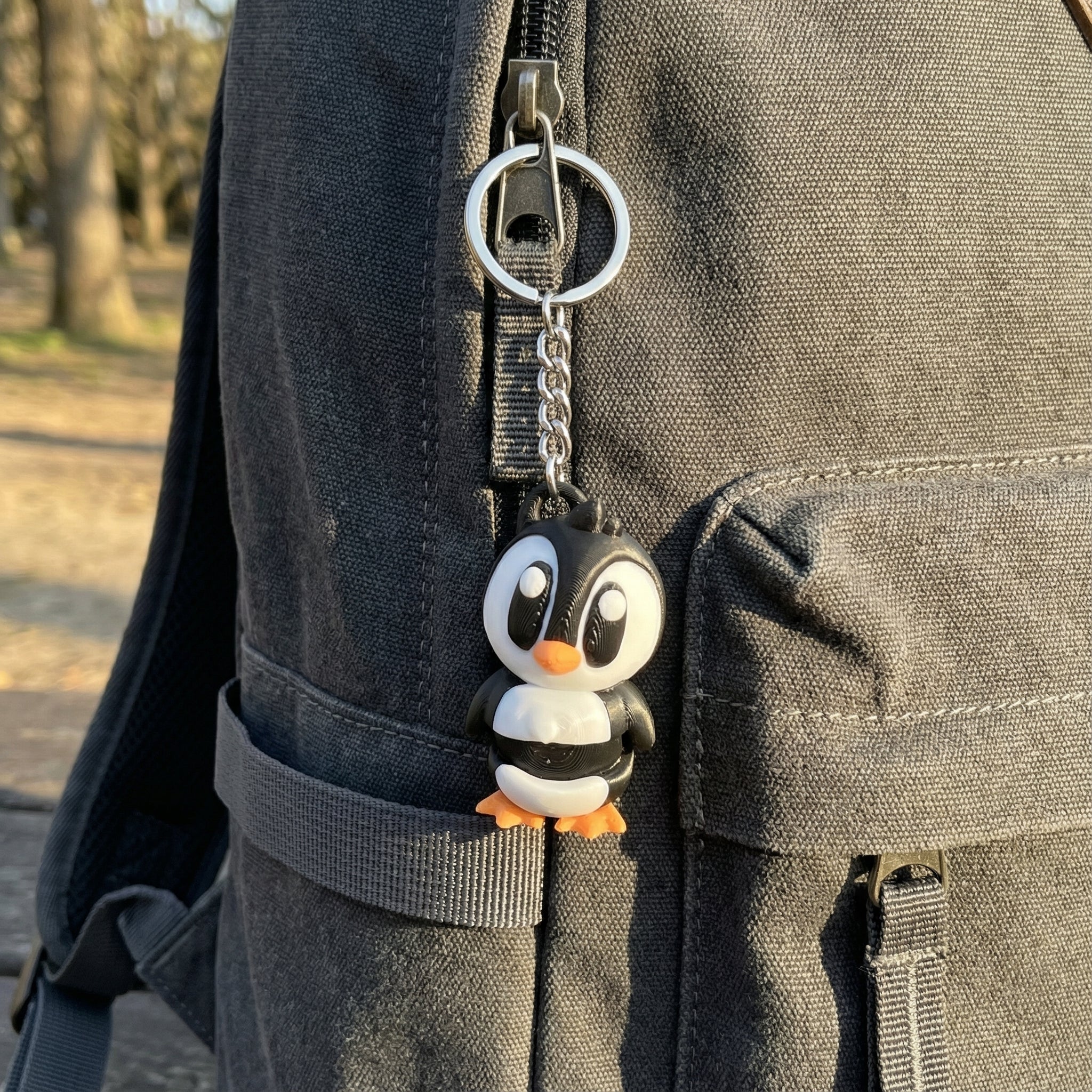 Μπρελόκ Πιγκουίνος – mini – εικόνα 2