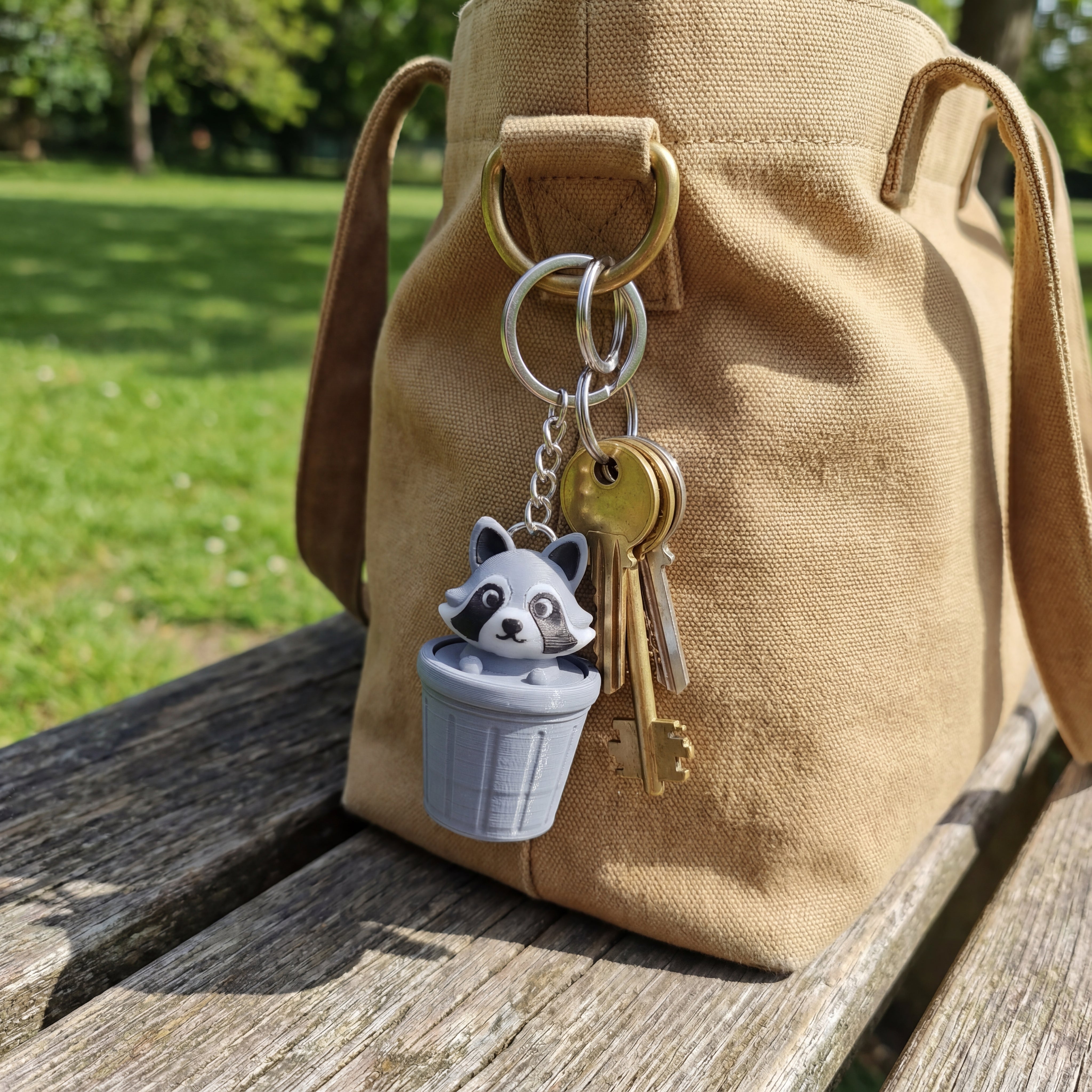 Fidget Clicker – Μπρελόκ Ρακουνάκι – mini – εικόνα 2