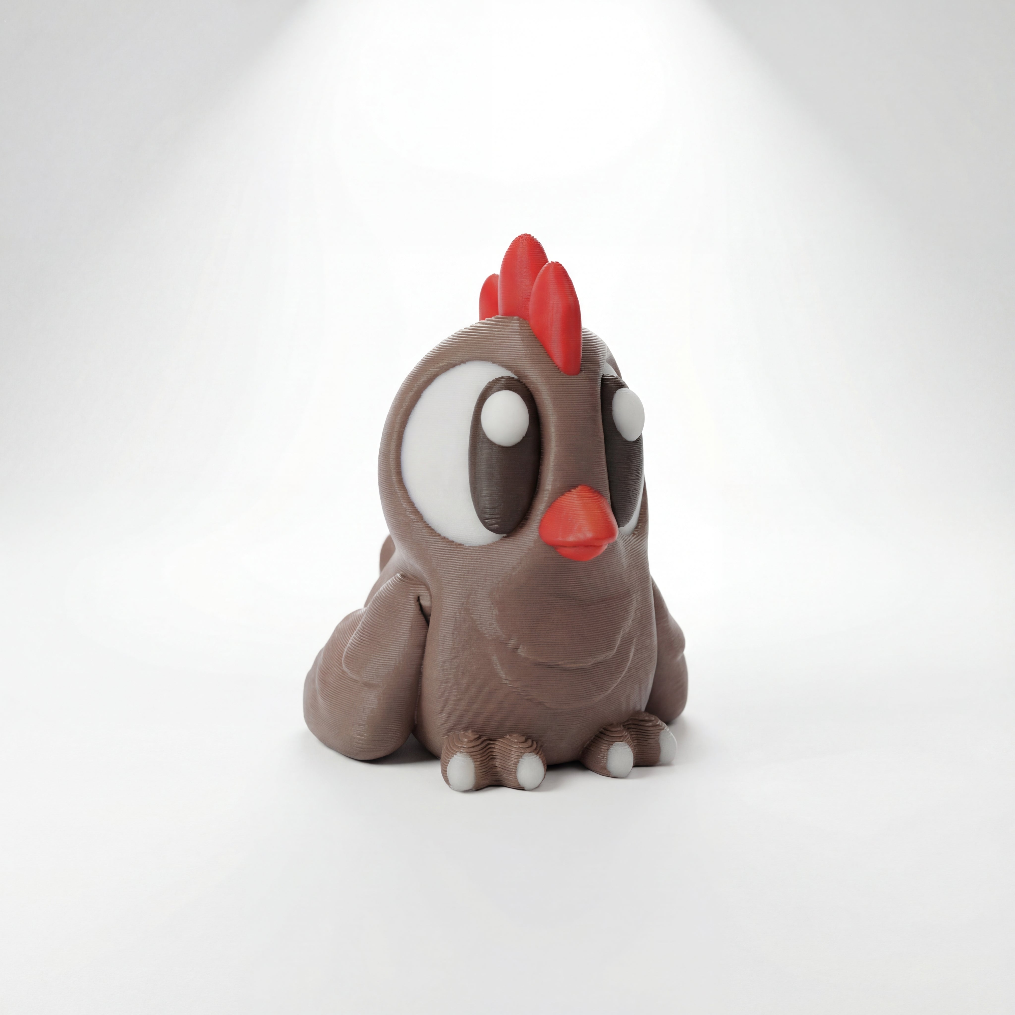 Καφετί Κοτοπουλάκι – Φιγούρα – mini – εικόνα 1