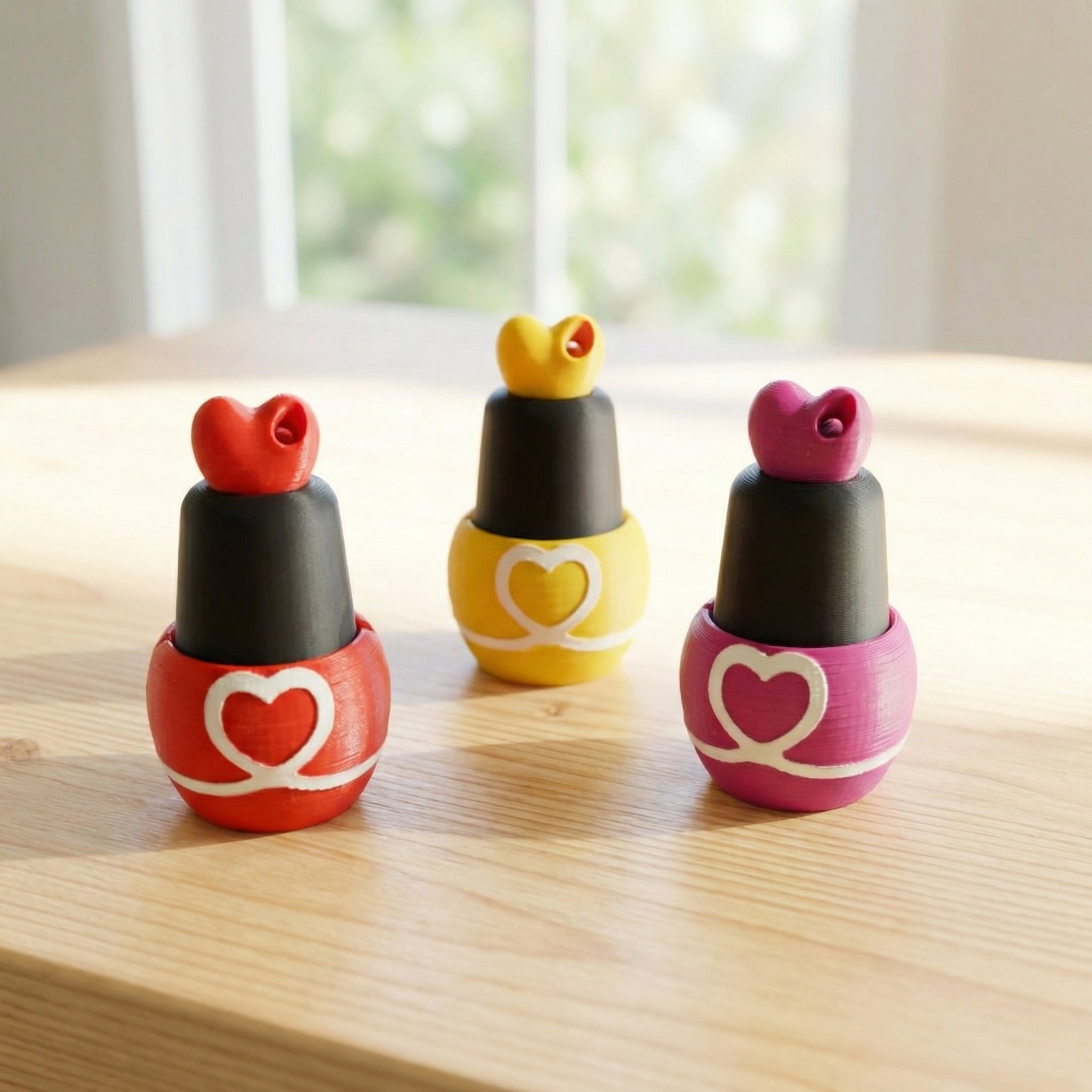 Βερνίκι Νυχιών με Καρδιά clicker